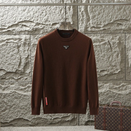 Prada Sweater Long Sleeved For Men #1246311 $48.00 USD, Wholesale Replica Prada Sweater