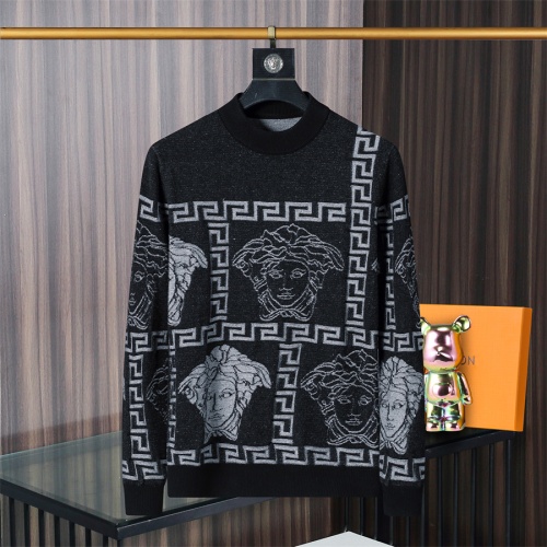 Versace Sweaters Long Sleeved For Men #1246321 $45.00 USD, Wholesale Replica Versace Sweaters