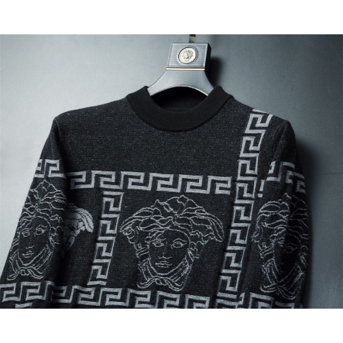 Replica Versace Sweaters Long Sleeved For Men #1246321 $45.00 USD for Wholesale