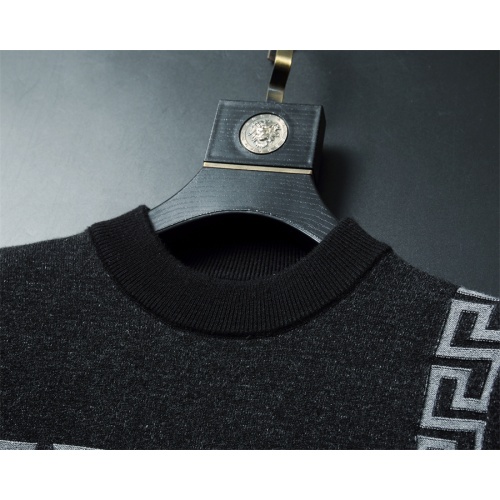 Replica Versace Sweaters Long Sleeved For Men #1246321 $45.00 USD for Wholesale