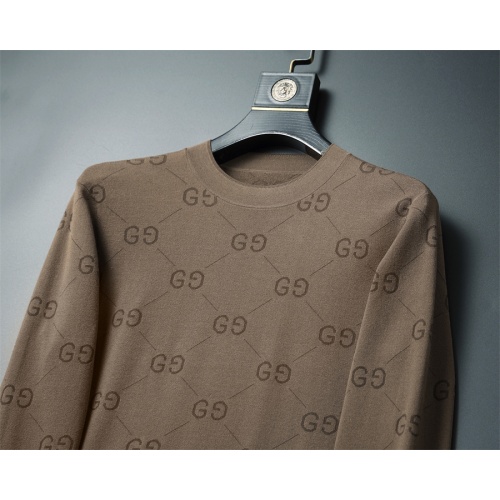 Replica Gucci Sweaters Long Sleeved For Men #1246326 $48.00 USD for Wholesale