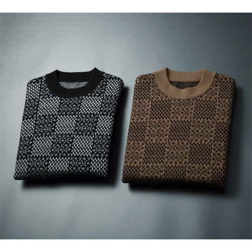 Replica Louis Vuitton LV Sweaters Long Sleeved For Men #1246330 $48.00 USD for Wholesale