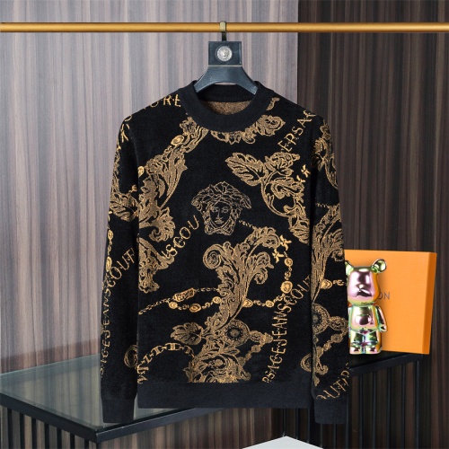 Versace Sweaters Long Sleeved For Men #1246332 $48.00 USD, Wholesale Replica Versace Sweaters