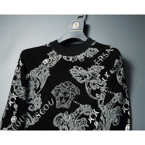 Replica Versace Sweaters Long Sleeved For Men #1246333 $48.00 USD for Wholesale