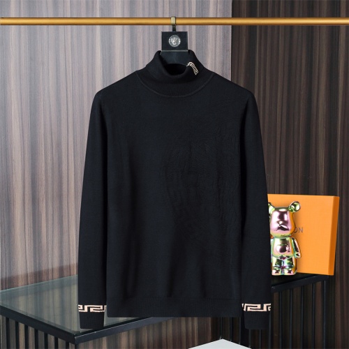 Versace Sweaters Long Sleeved For Men #1246341 $45.00 USD, Wholesale Replica Versace Sweaters