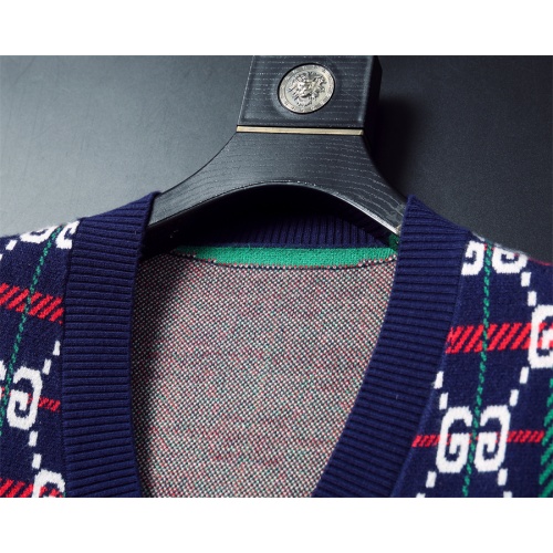 Replica Gucci Sweaters Long Sleeved For Men #1246350 $52.00 USD for Wholesale