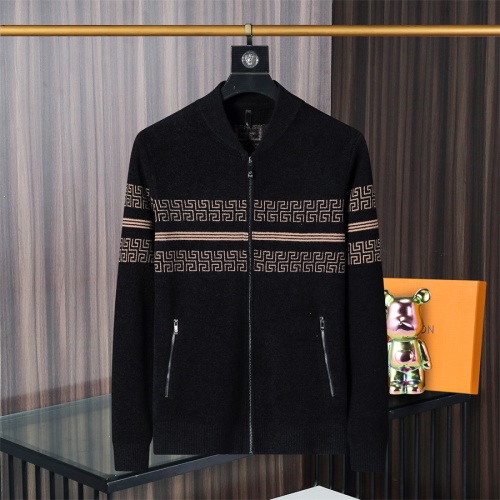 Versace Sweaters Long Sleeved For Men #1246351 $56.00 USD, Wholesale Replica Versace Sweaters