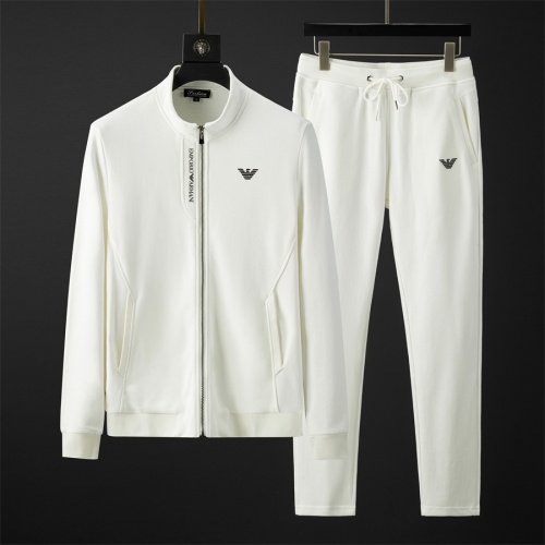 Armani Tracksuits Long Sleeved For Men #1246352 $85.00 USD, Wholesale Replica Armani Tracksuits