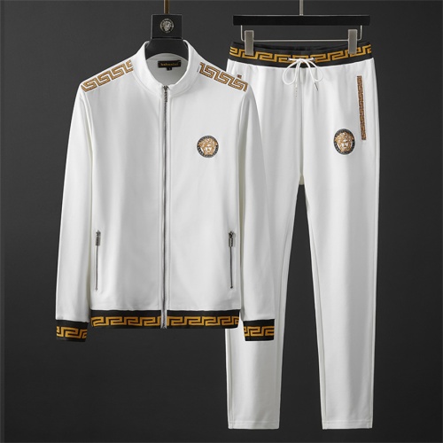 Versace Tracksuits Long Sleeved For Men #1246354 $85.00 USD, Wholesale Replica Versace Tracksuits