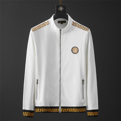 Replica Versace Tracksuits Long Sleeved For Men #1246354 $85.00 USD for Wholesale