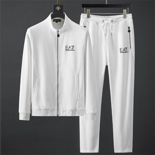 Armani Tracksuits Long Sleeved For Men #1246356 $85.00 USD, Wholesale Replica Armani Tracksuits