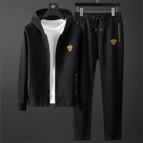 Versace Tracksuits Long Sleeved For Men #1246361 $85.00 USD, Wholesale Replica Versace Tracksuits