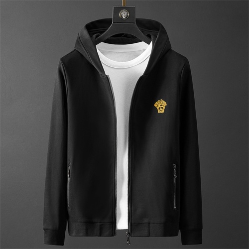 Replica Versace Tracksuits Long Sleeved For Men #1246361 $85.00 USD for Wholesale