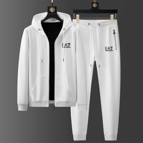 Armani Tracksuits Long Sleeved For Men #1246372 $85.00 USD, Wholesale Replica Armani Tracksuits