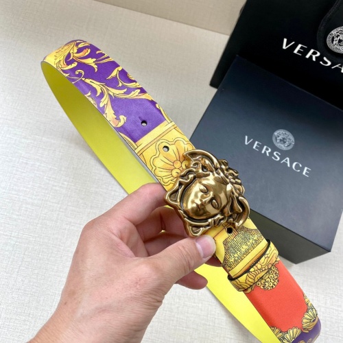 Versace AAA Quality Belts For Unisex #1246421 $68.00 USD, Wholesale Replica Versace AAA Quality Belts