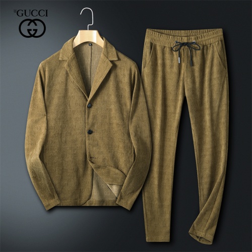 Gucci Tracksuits Long Sleeved For Men #1246440 $98.00 USD, Wholesale Replica Gucci Tracksuits