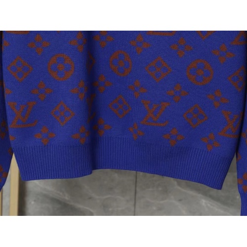 Replica Louis Vuitton LV Sweaters Long Sleeved For Men #1246443 $45.00 USD for Wholesale