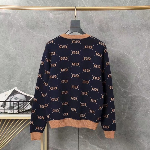 Replica Gucci Sweaters Long Sleeved For Men #1246446 $45.00 USD for Wholesale