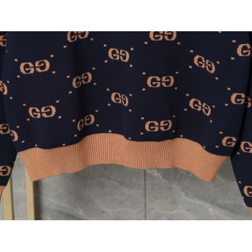 Replica Gucci Sweaters Long Sleeved For Men #1246446 $45.00 USD for Wholesale