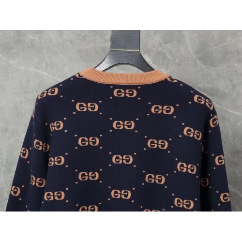 Replica Gucci Sweaters Long Sleeved For Men #1246446 $45.00 USD for Wholesale