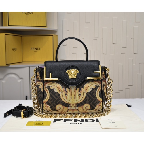 Fendi AAA Quality Handbags For Women #1246456 $105.00 USD, Wholesale Replica Fendi AAA Quality Handbags