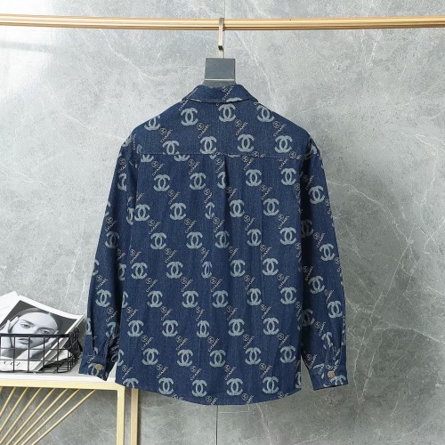 Replica Chanel Jackets Long Sleeved For Men #1246465 $52.00 USD for Wholesale