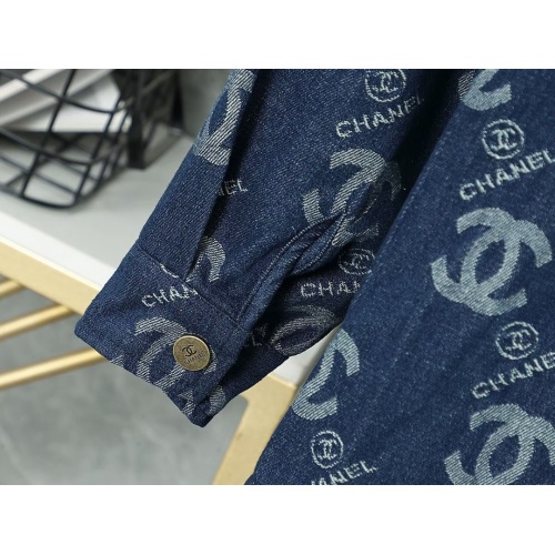 Replica Chanel Jackets Long Sleeved For Men #1246465 $52.00 USD for Wholesale