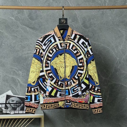 Versace Jackets Long Sleeved For Men #1246481 $52.00 USD, Wholesale Replica Versace Jackets