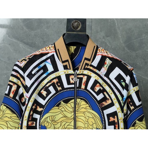 Replica Versace Jackets Long Sleeved For Men #1246481 $52.00 USD for Wholesale