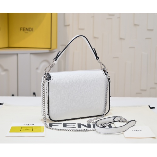 Replica Fendi AAA Quality Messenger Bags For Women #1246483 $92.00 USD for Wholesale