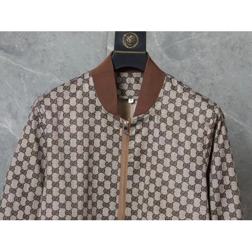 Replica Gucci Jackets Long Sleeved For Men #1246491 $52.00 USD for Wholesale