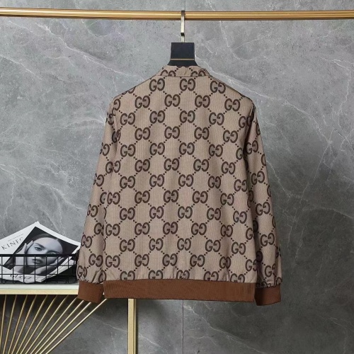 Replica Gucci Jackets Long Sleeved For Men #1246495 $52.00 USD for Wholesale