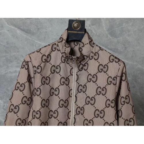 Replica Gucci Jackets Long Sleeved For Men #1246495 $52.00 USD for Wholesale