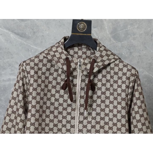 Replica Gucci Jackets Long Sleeved For Men #1246496 $52.00 USD for Wholesale