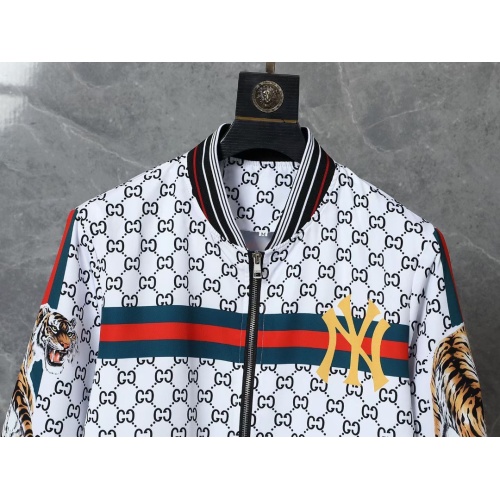 Replica Gucci Jackets Long Sleeved For Men #1246498 $52.00 USD for Wholesale