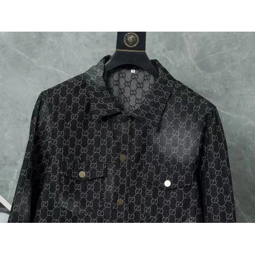 Replica Gucci Jackets Long Sleeved For Men #1246504 $52.00 USD for Wholesale