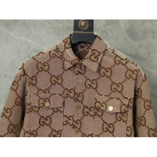 Replica Gucci Jackets Long Sleeved For Men #1246506 $52.00 USD for Wholesale