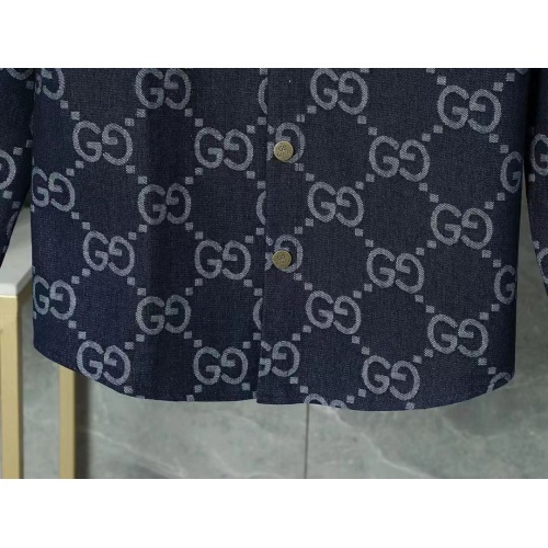 Replica Gucci Jackets Long Sleeved For Men #1246513 $52.00 USD for Wholesale