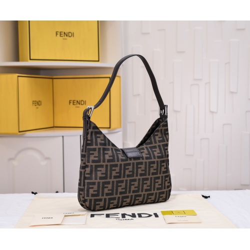 Replica Fendi AAA Quality Shoulder Bags For Women #1246516 $76.00 USD for Wholesale