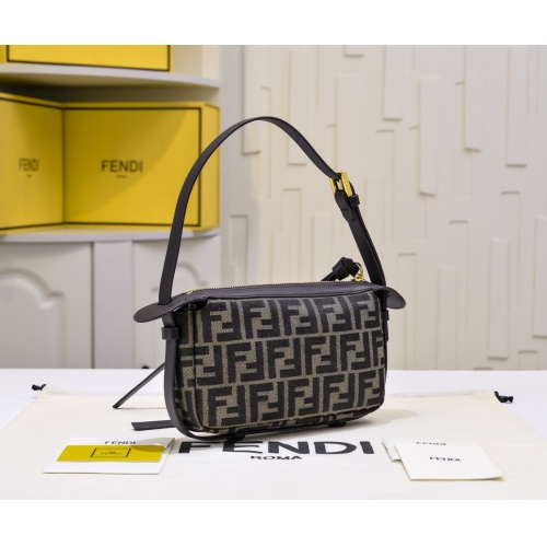 Replica Fendi AAA Quality Shoulder Bags For Women #1246520 $85.00 USD for Wholesale