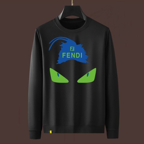 Fendi Hoodies Long Sleeved For Men #1246522 $48.00 USD, Wholesale Replica Fendi Hoodies