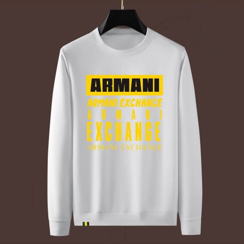 Armani Hoodies Long Sleeved For Men #1246532 $48.00 USD, Wholesale Replica Armani Hoodies