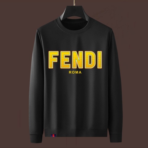 Fendi Hoodies Long Sleeved For Men #1246547 $48.00 USD, Wholesale Replica Fendi Hoodies