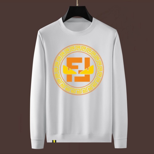 Fendi Hoodies Long Sleeved For Men #1246573 $48.00 USD, Wholesale Replica Fendi Hoodies