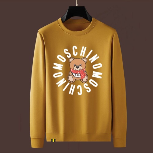 Moschino Hoodies Long Sleeved For Men #1246603 $48.00 USD, Wholesale Replica Moschino Hoodies