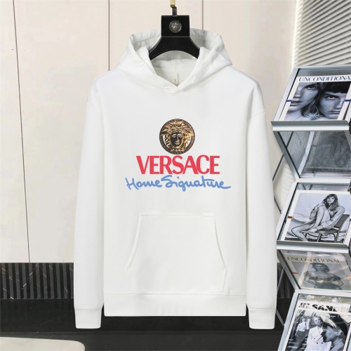 Versace Hoodies Long Sleeved For Men #1246658 $48.00 USD, Wholesale Replica Versace Hoodies