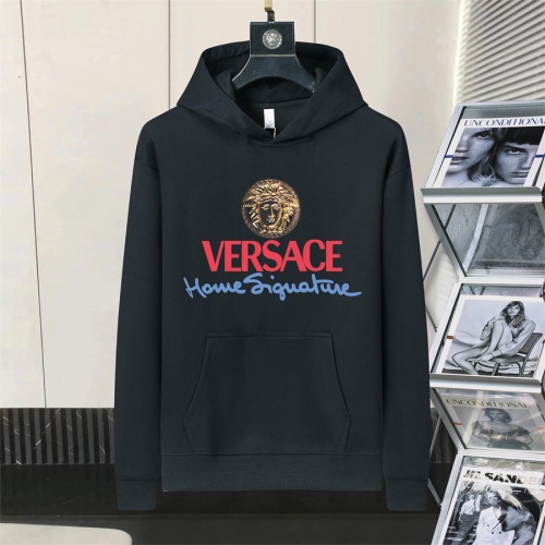 Versace Hoodies Long Sleeved For Men #1246659 $48.00 USD, Wholesale Replica Versace Hoodies