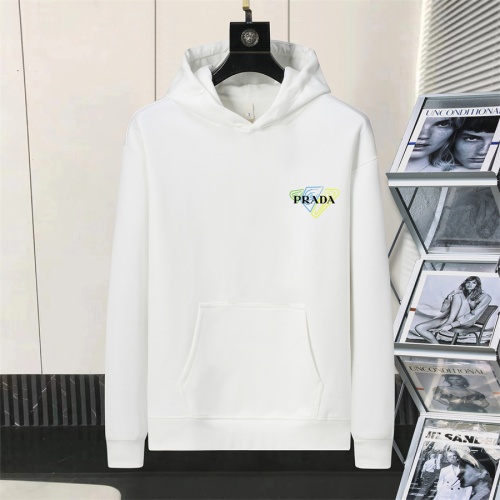 Prada Hoodies Long Sleeved For Men #1246660 $48.00 USD, Wholesale Replica Prada Hoodies