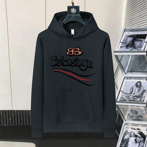 Balenciaga Hoodies Long Sleeved For Men #1246663 $48.00 USD, Wholesale Replica Balenciaga Hoodies