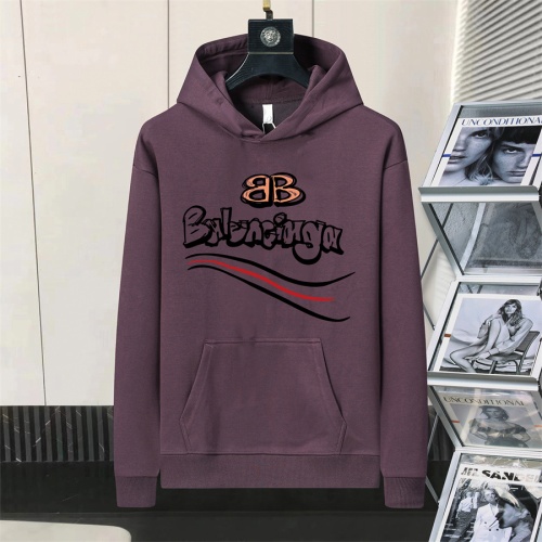 Balenciaga Hoodies Long Sleeved For Men #1246664 $48.00 USD, Wholesale Replica Balenciaga Hoodies